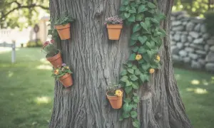Kwietnik z pnia drzewa: Przewodnik DIY krok po kroku