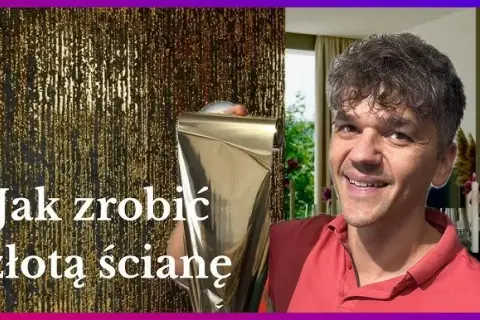 Złota ściana: Jak zrobić efekt WOW? Poradnik Krok po Kroku