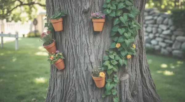 Kwietnik z pnia drzewa: Przewodnik DIY krok po kroku