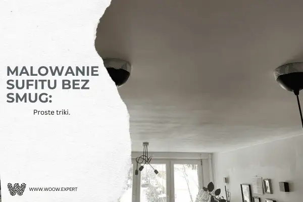 Malowanie sufitu na krzyż to klucz do gładkiej powierzchni. Zobacz proste triki, by uniknąć smug.
